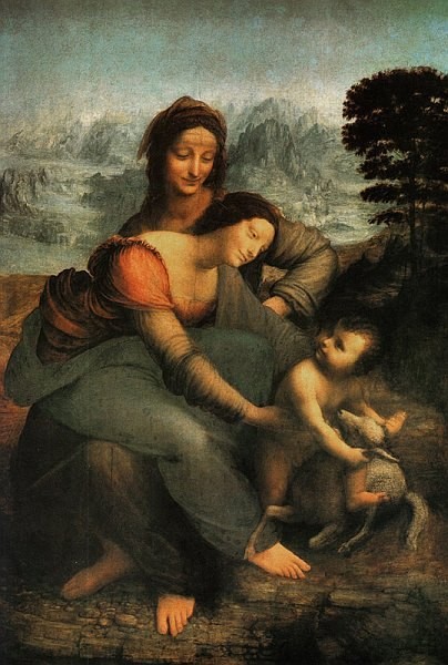 Leonardo da Vinci, Św. Anna Samotrzeć