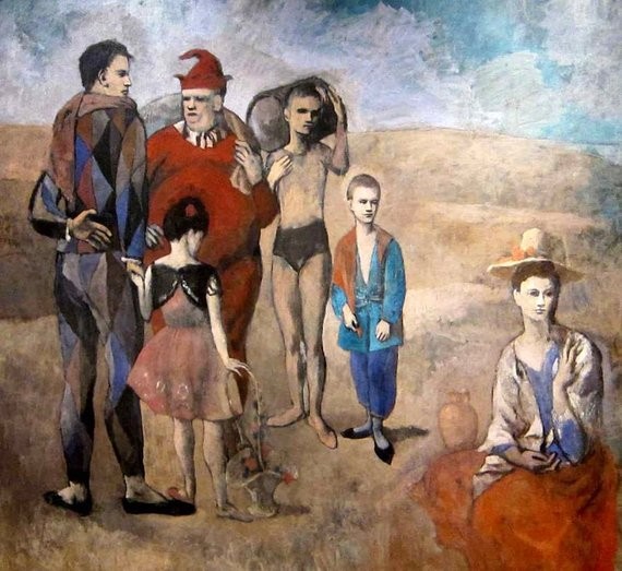 Pablo Picasso, Cyrkowcy